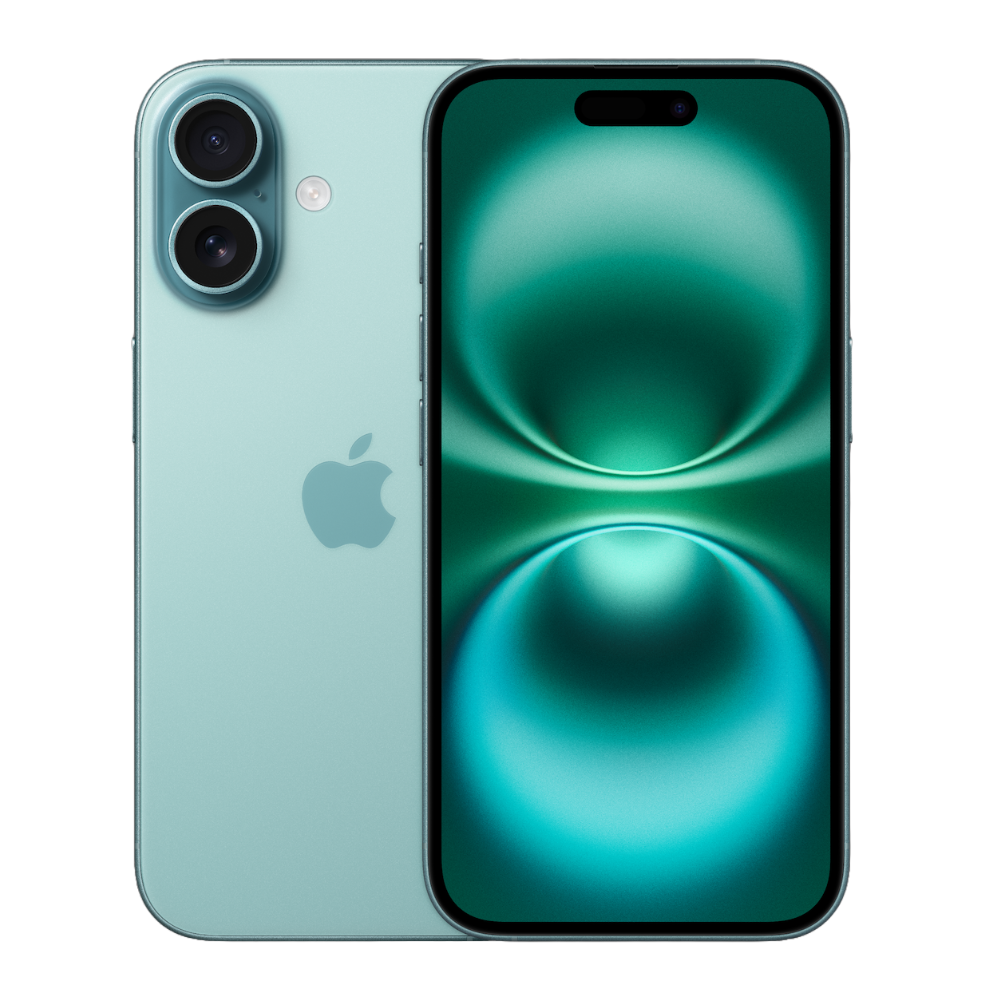 Celular Apple Iphone 16 normal 256GB, Color verde azulado