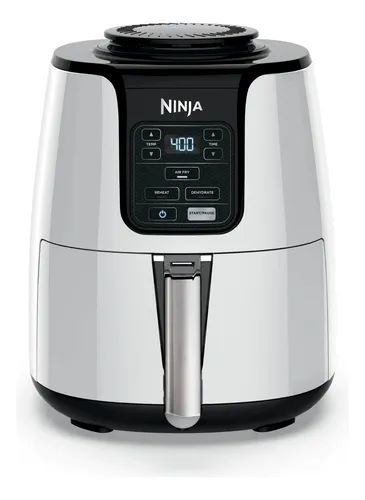 Freidora de aire ninja de 4 cuartos de galón, color blanca