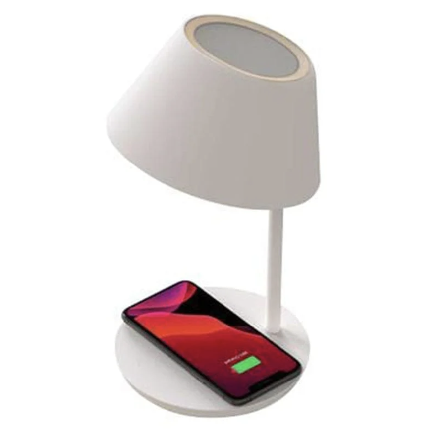 Lampara de velador con cargador inalámbrico celular Xiaomi DESCUENTO