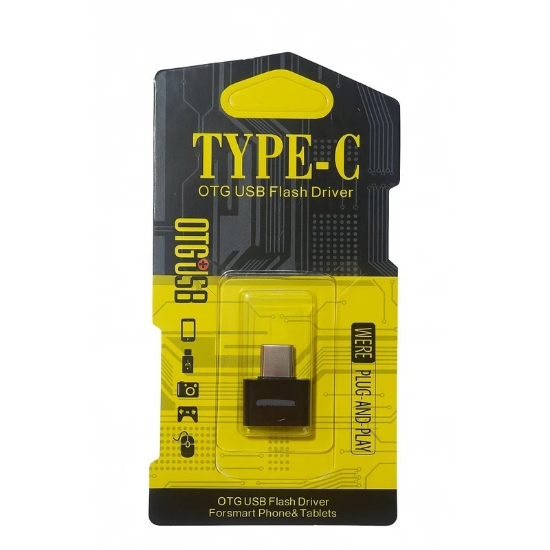 Adaptador Tipo C Hembra A Usb Macho Otg