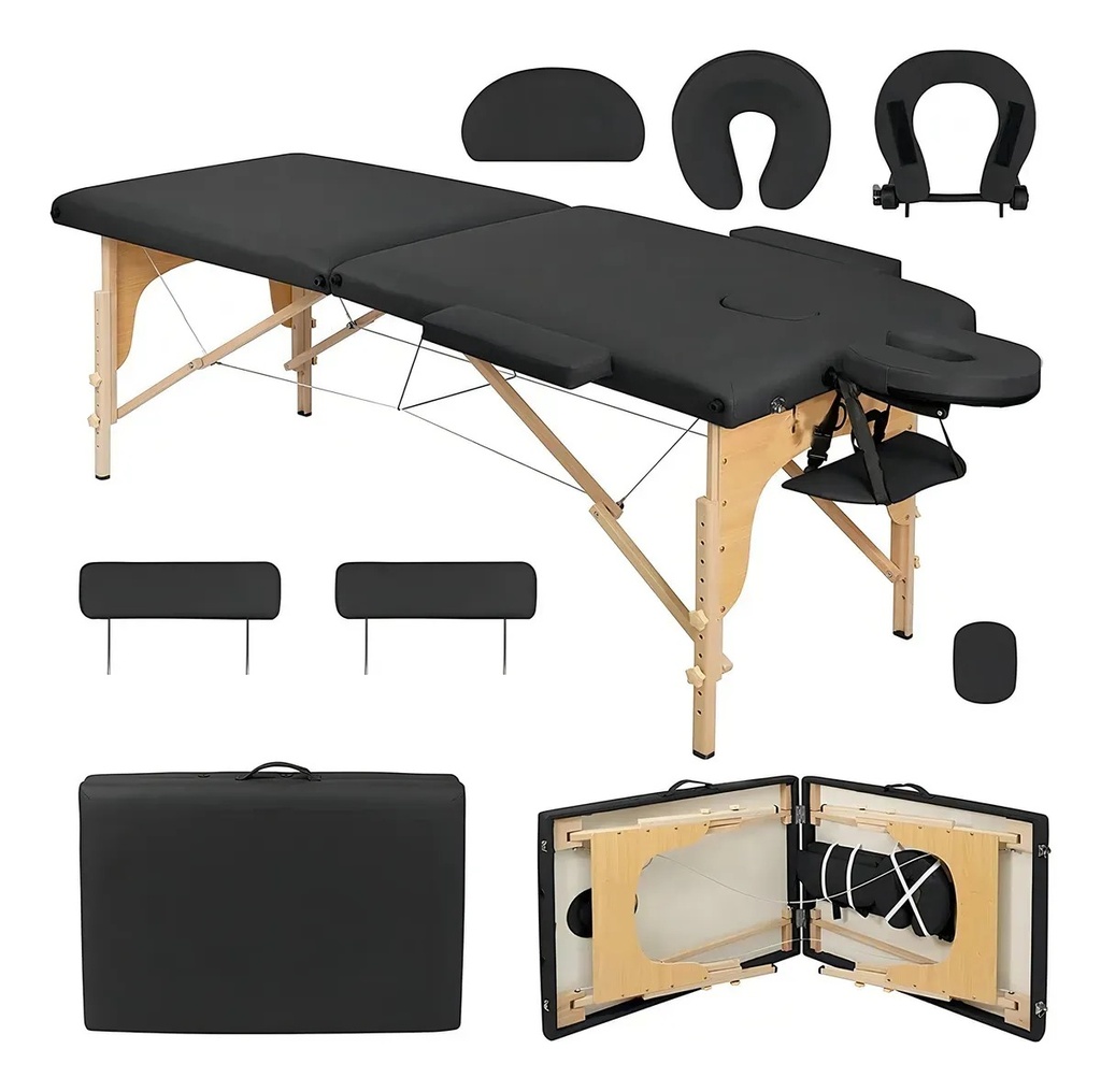 Camilla Plegable Madera 2 Partes Profesional Con Manijas 5.0 Calificación 5.0 de 5. 2 opiniones. (2)