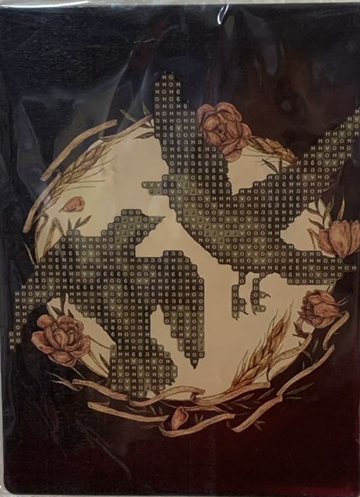 PORTARETRATO DE PINTURA CON DIAMANTES 16x20 cm.