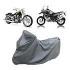 FORRO COBERTOR IMPERMEABLE MOTO RESISTENTE AL AGUA-SOL GRIS