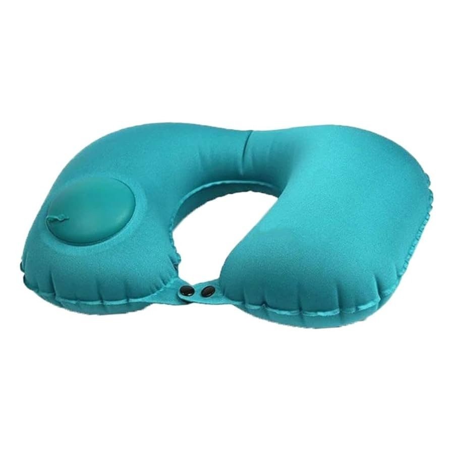 Almohada de viaje para el cuello - inflable y plegable
