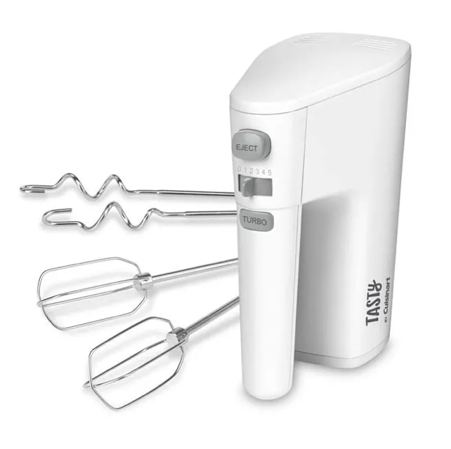 [CUI-HM200TBL] Batidora De Mano Tasty 5 Velocidades Con Turbo Blanco