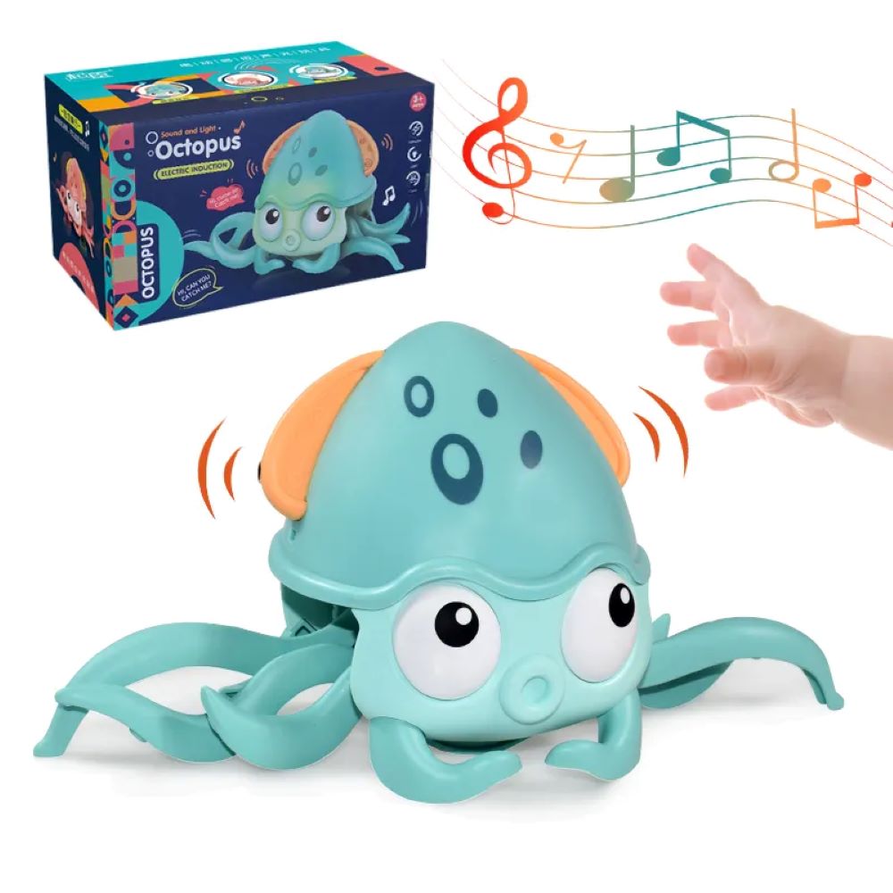 Calamar musical caminador - Juguete para niños