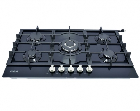 Cocina Encimera 5Q Vidrio - Marca RCA