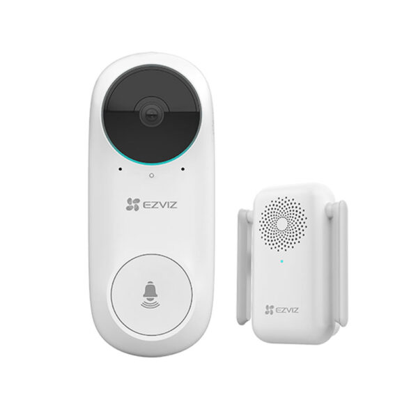Kit De Video Portero Ezviz Cs-Db2 Bateria Wifi 2.4ghz