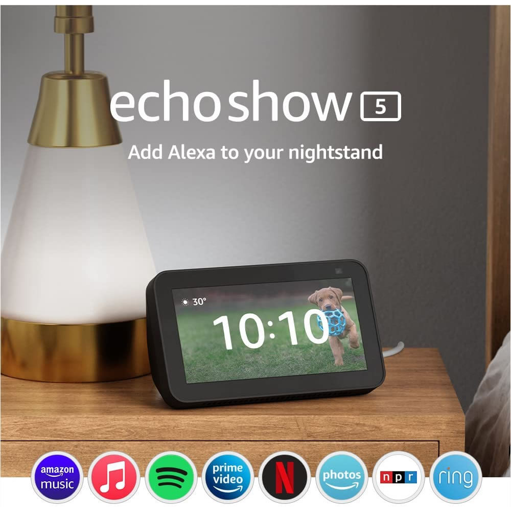 [gadget_8f3] Pantalla Inteligente Amazon Alexa Echo Show 5