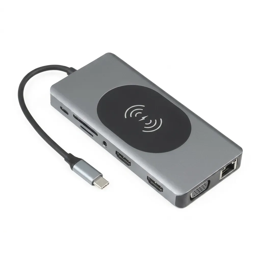 Adaptador Hub 14 En 1 Tipo C - Multipuertos