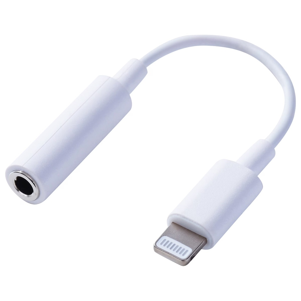 Adaptador de auriculares Lightning a Jack de 3,5 mm