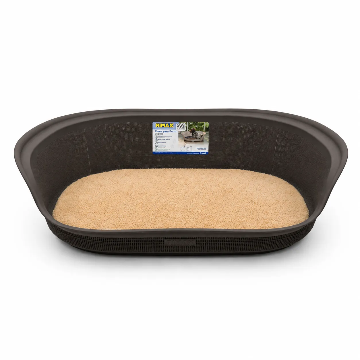 CAMA PARA PERRO ERGONÓMICA RIMAX CON COLCHÓN EXTRAÍBLE