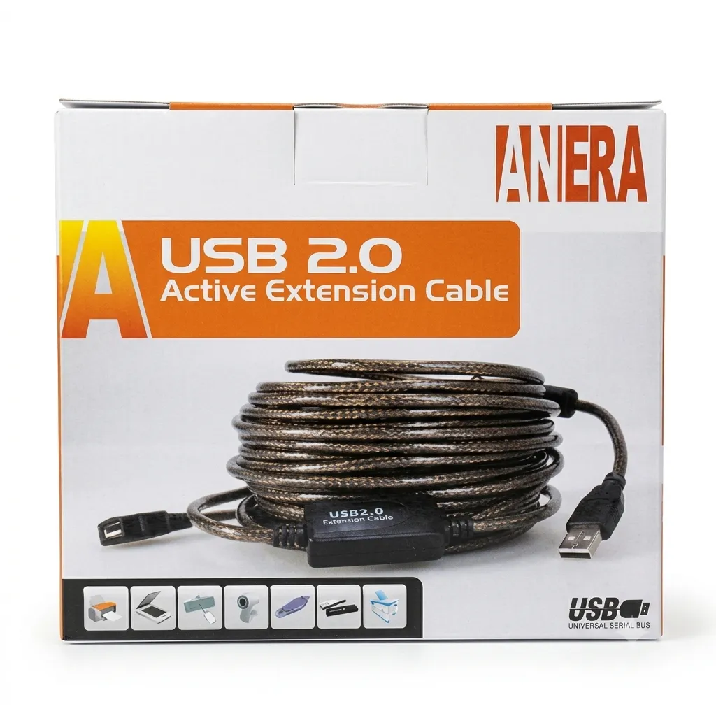 Cable Extensión Usb Macho Hembra Amplificada 5m