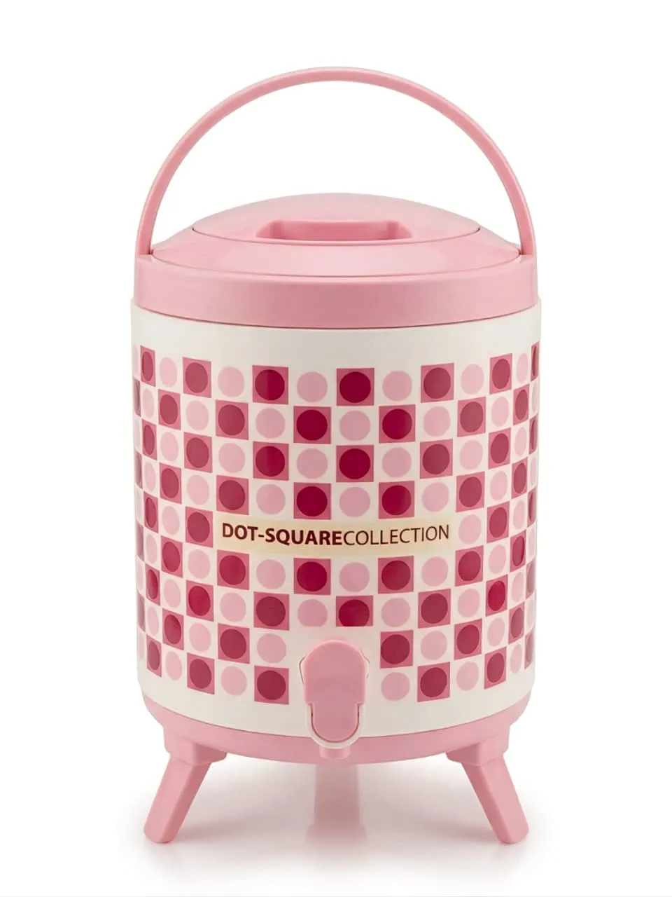 [HL_600-R] DISPENSADOR DE BEBIDAS CALIENTE-FRIO 10 Lts. ROSADO