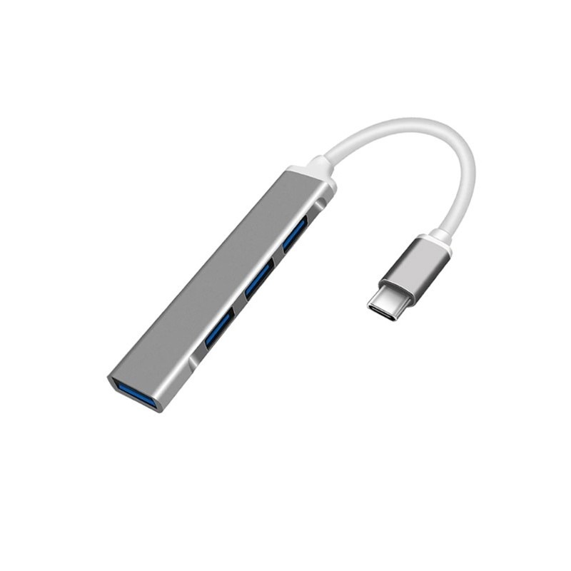 Hub Adaptador Tipo C a 4 Puertos USB 3.0 (Modelo XL-5011)