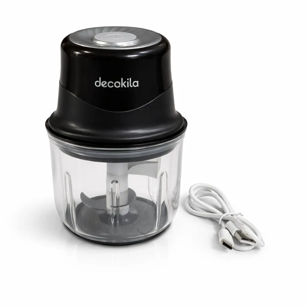 Mini Procesador De Alimentos Picadora Inalámbrica 30w Decakila