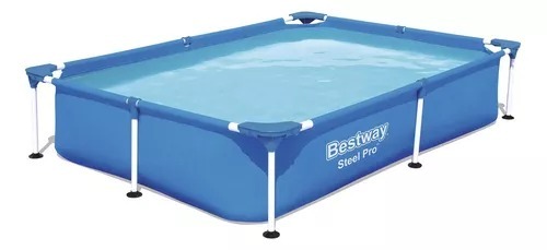 [HOJUIN5JICI6W] Piscina Armable Rectangular 221 x 150 x 43 cm.