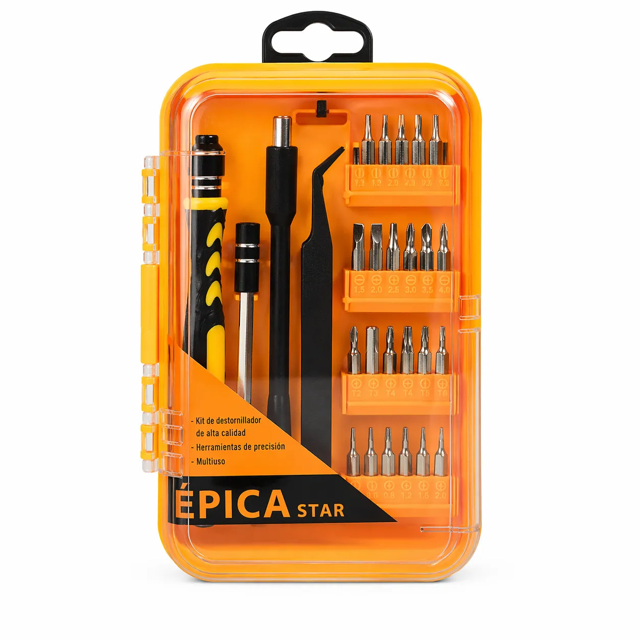 Set de Destornilladores de Precisión EPICA STAR 28 Piezas