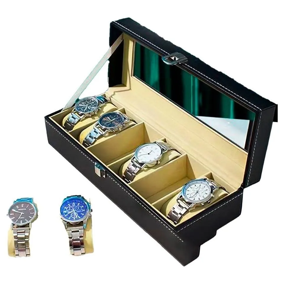 Caja Organizadora Para 6 Relojes