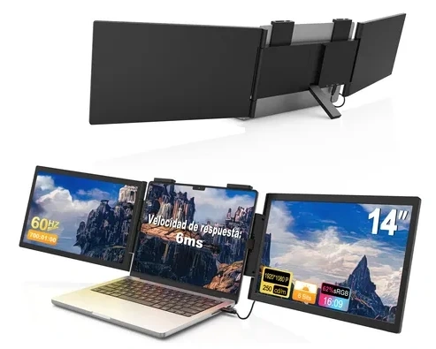Monitor Doble 14" Kakuka  REGRESO EN CLASES
