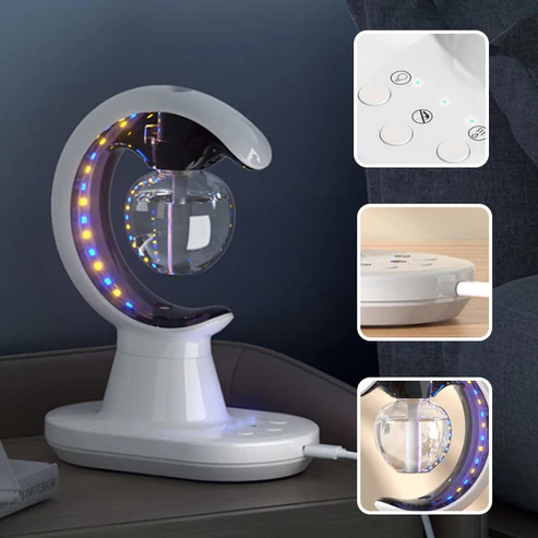 Humidificador Lampara Led Y Repelente De Insecto 3 En 1