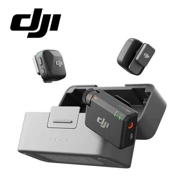 Microfonos Dobles DJI Mic Mini USB-C/3.5mm + Caja de Carga