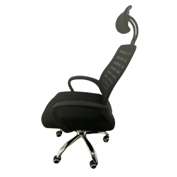 [12-02-086] Silla Ergonómica con Apoya cabeza Airmesh Negra