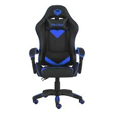 [12-02-069] SILLA GAMER MT-CHR04 NEGRA/AZUL MEETION