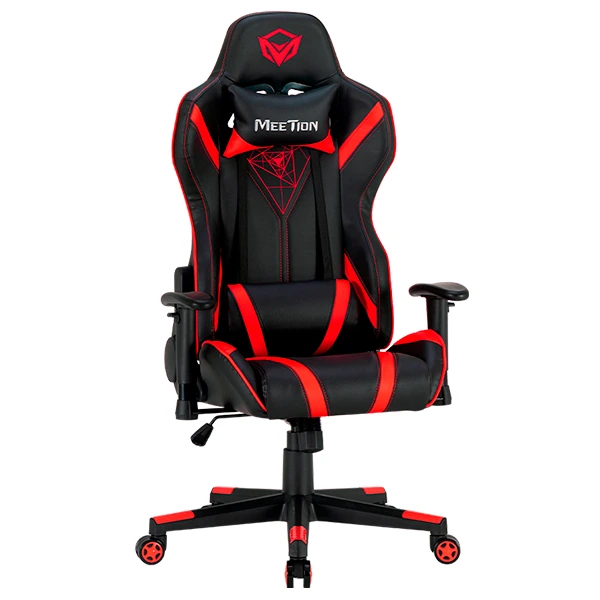 SILLA GAMER MT-CHR15 NEGRA/ROJA MEETION REGRESO A CLASES