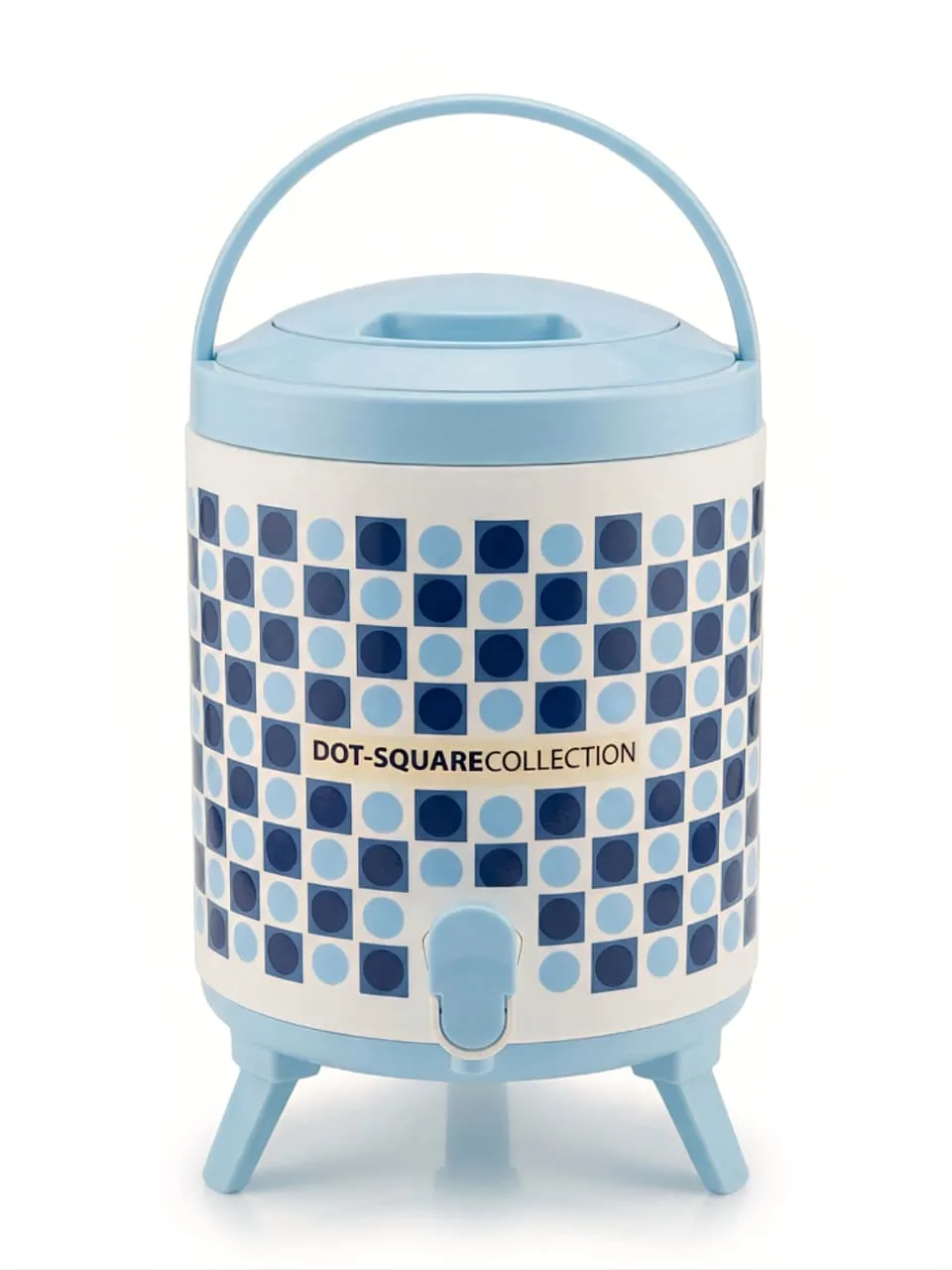[HL_600-C] DISPENSADOR DE BEBIDAS FRÍAS CALIENTES 10 Lts. - CELESTE