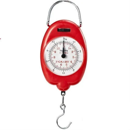 [238650-r] Balanza Colgante 5kg CAMRY - ANARANJADA
