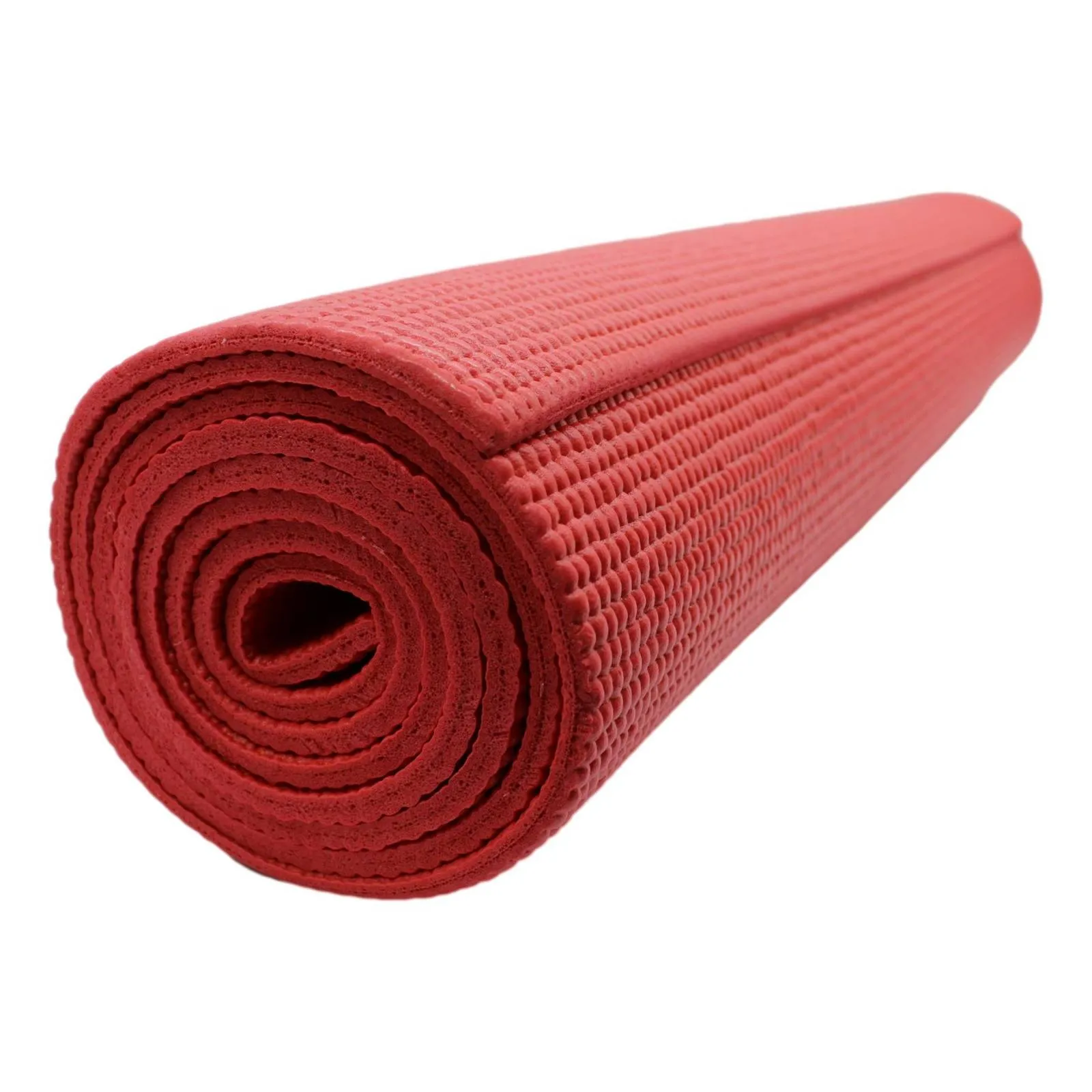 [397327-R] MAT DE YOGA 6 mm. ALFOMBRA DE EJERCICIO MÚLTIPLES - ROJO