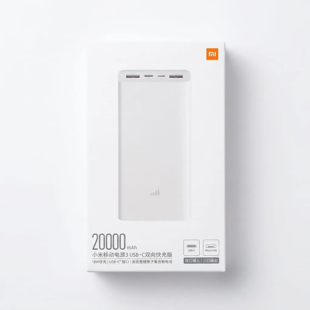 Power Bank Xiaomi 20000 mAh