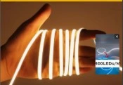 Cinta de luz LED COB compatible con Alexa
