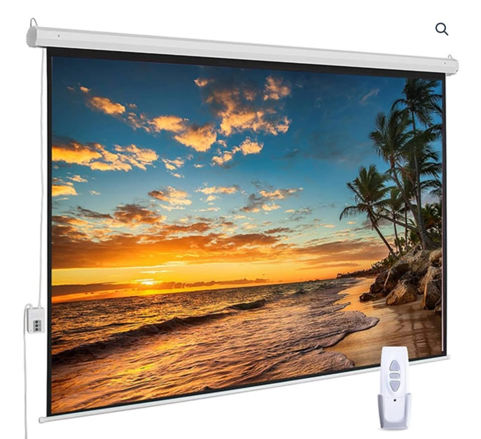Pantalla  para Proyector automática de 120'' Promo Mundial