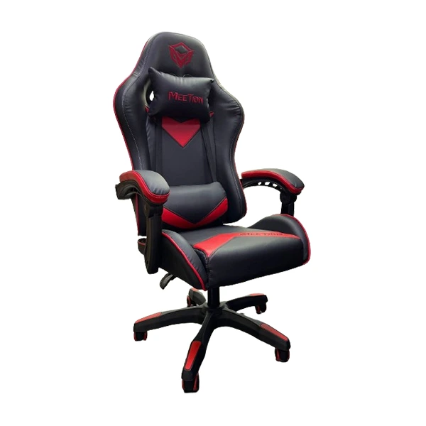 Silla Gamer MT-CHR04 Meetion Negra-Roja REGRESO A CLASES