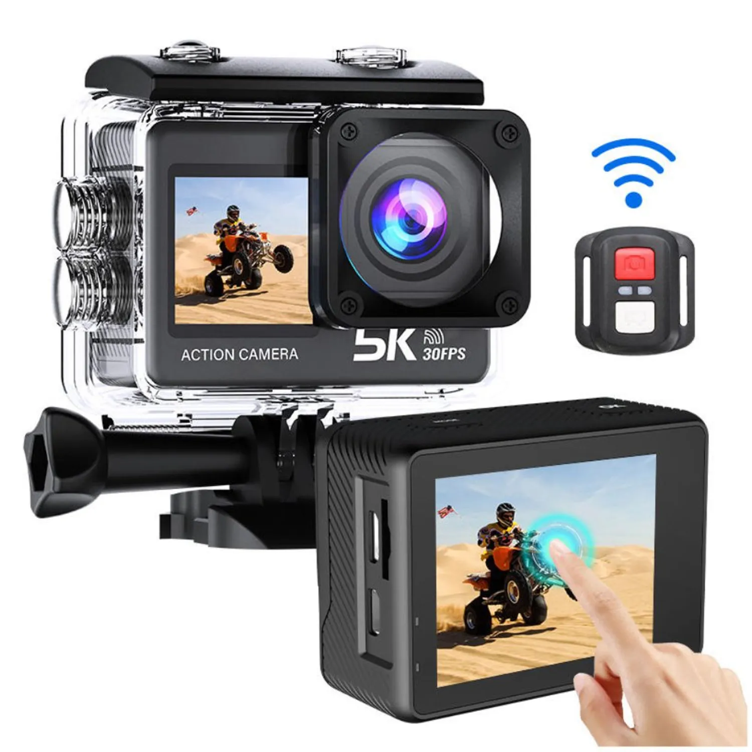 Camara deportiva acuática