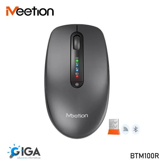 Mouse Wireless Meetion BTM100R Negro