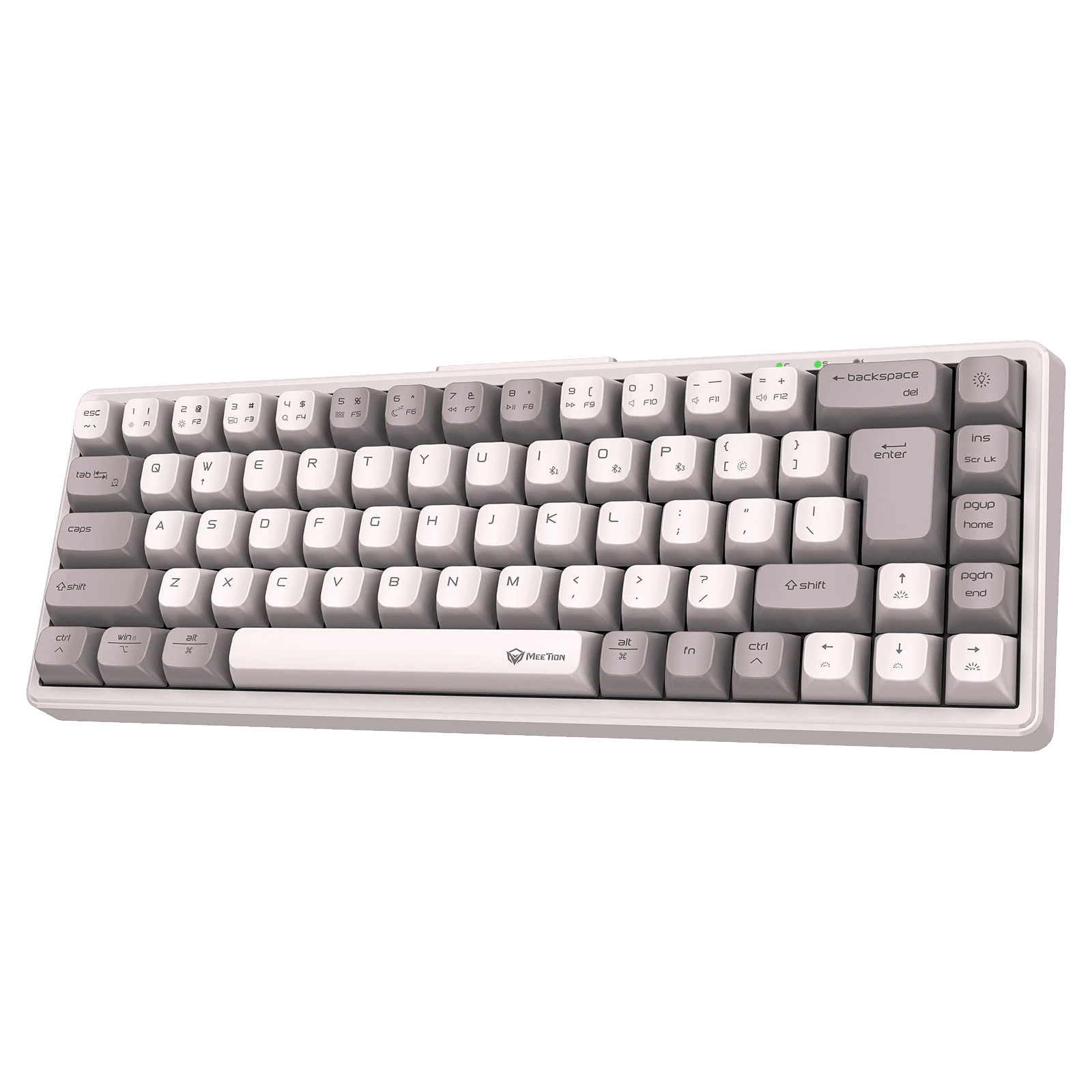 Teclado Wireless MT-MK12 Blanco Meetion
