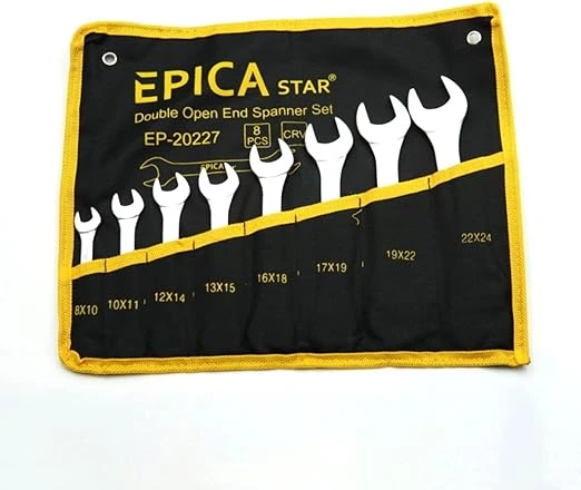 Juegos de Llaves Fijas Dobles de 8 Piezas Epica
