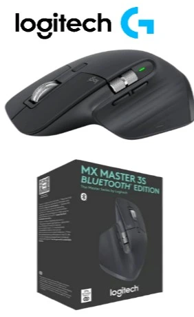 MOUSE WIRELESS ERGONOMICO MX MASTER 3S LOGITECH