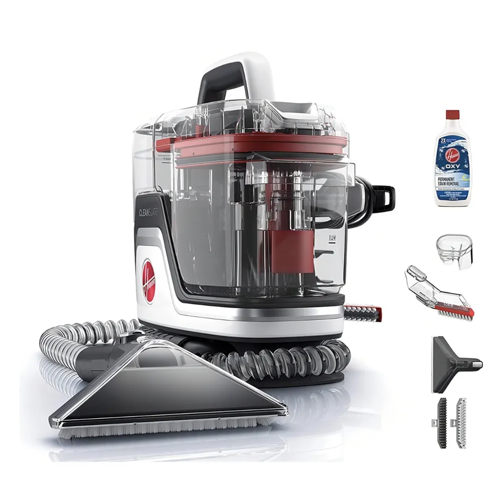 Aspirador + Limpiador de Manchas Para Alfombras y Tapiceria Hoover FH14050