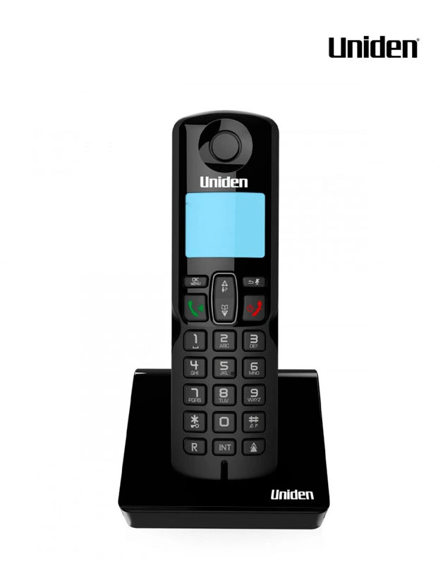 Telefono Ialambrico Altavoz, NEGRO, UNIDEN