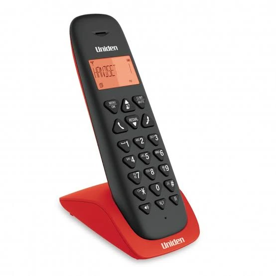 Telefono Inalambrico Rojo, UNIDEN