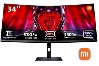 Monitor 34" Xiaomi  REGRESO EN CLASES