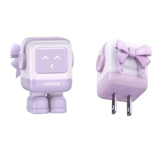 Cargador Rápido Púrpura Ugreen 30W USB-C