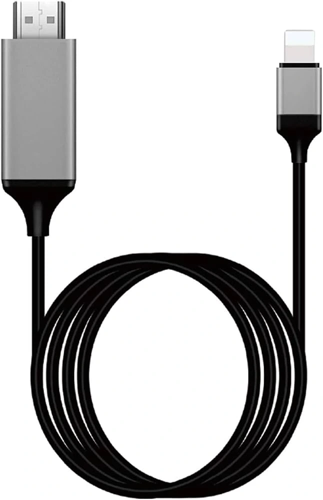 Cable Lightning a HDMI, 1.8 m, Ebasix