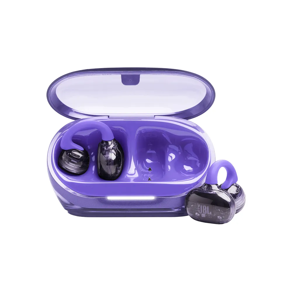 Audifonos JBL Soundgear Clips Open Sound TWS 32 Horas Morados