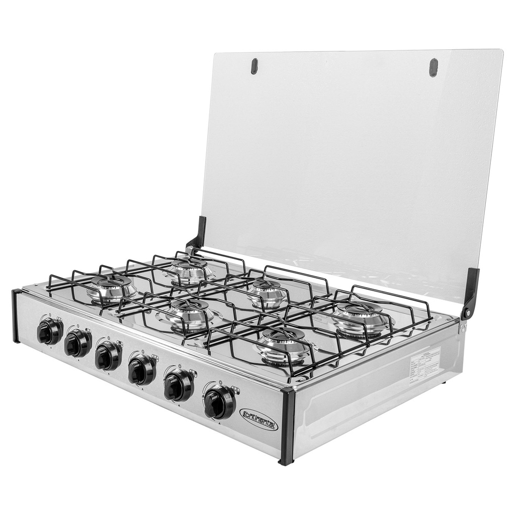 Cocineta alabama  6 quemadores continental