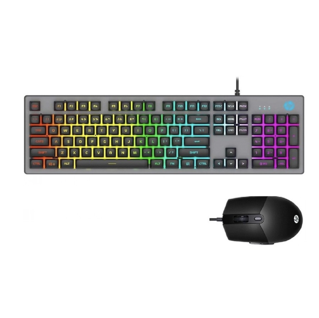 Combo Gamer Teclado + Mouse Hp Original Km300